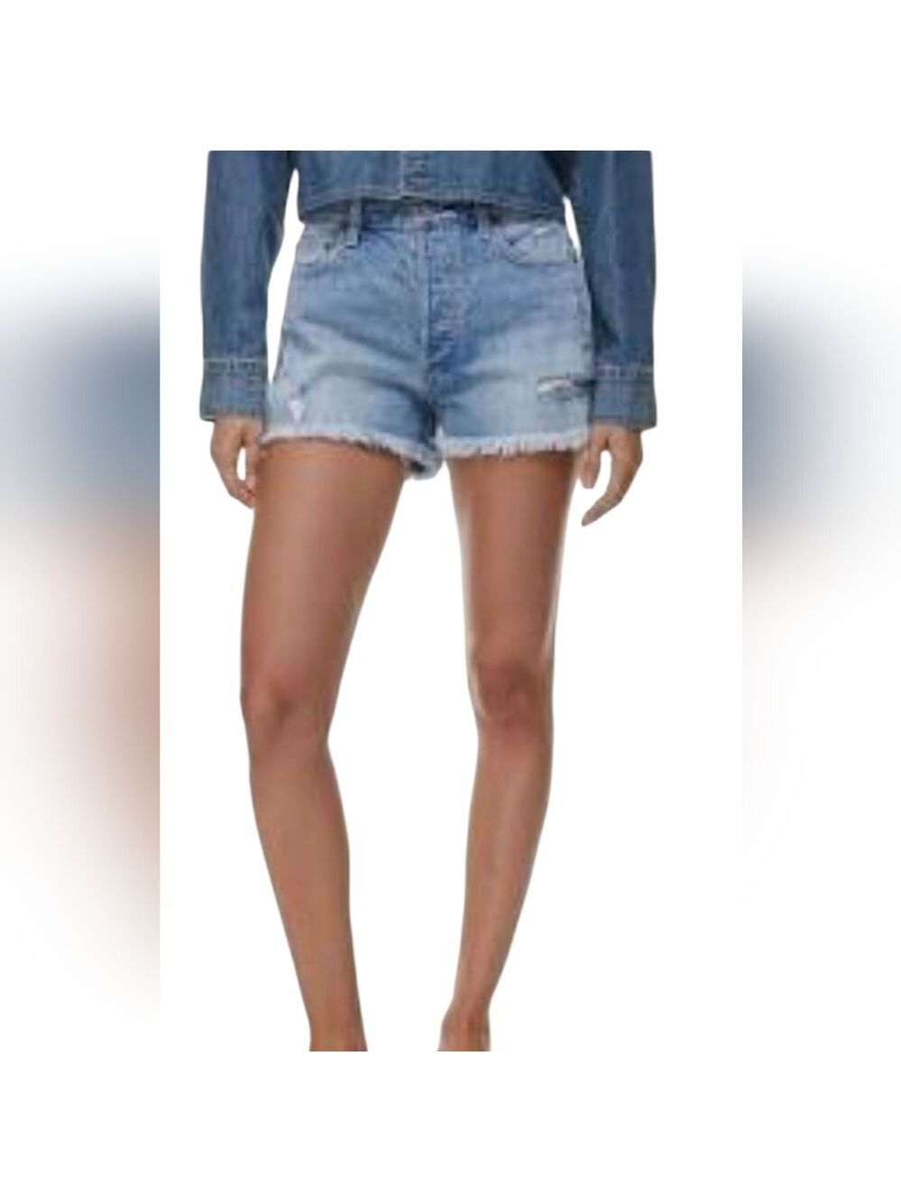 Denim Forum The EX-BF Hi-Rise Denim Short
